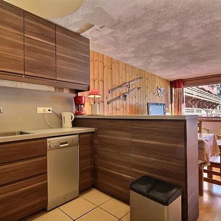 Sud Au Pied Des Pistes, 3 Pieces Avec Wifi - Fr-1-455-57 아파트